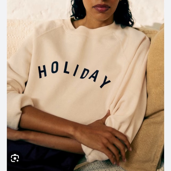 Sezane Tops - Sezane HOLIDAY SWEAT-SHIRT - SÉZANE X HOLIDAY